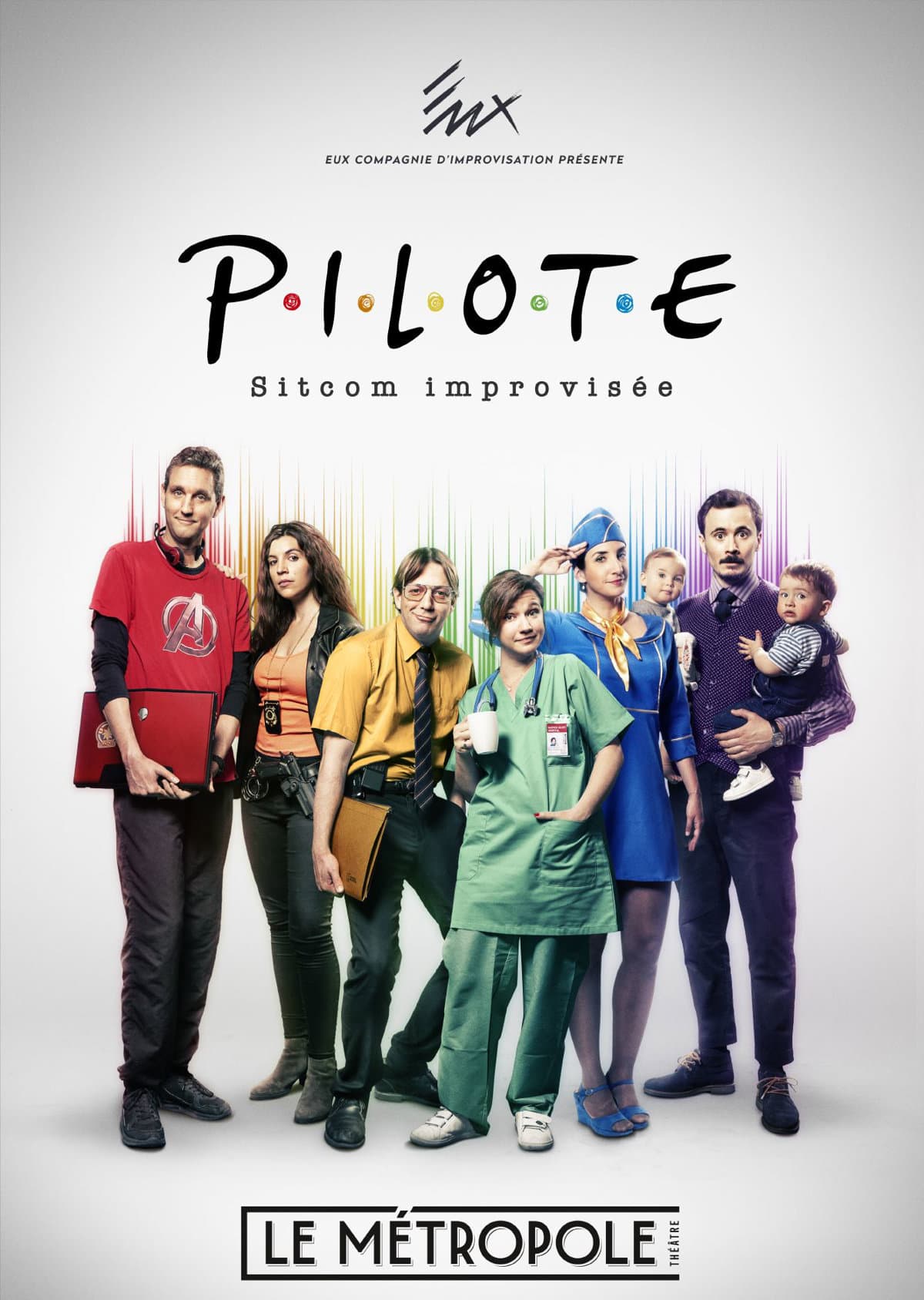 Affiche de Pilote — Sitcom improvisée